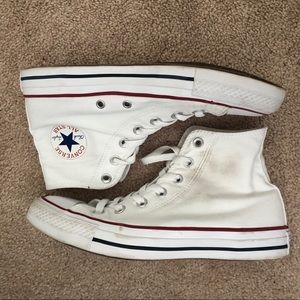 White High Top Converse